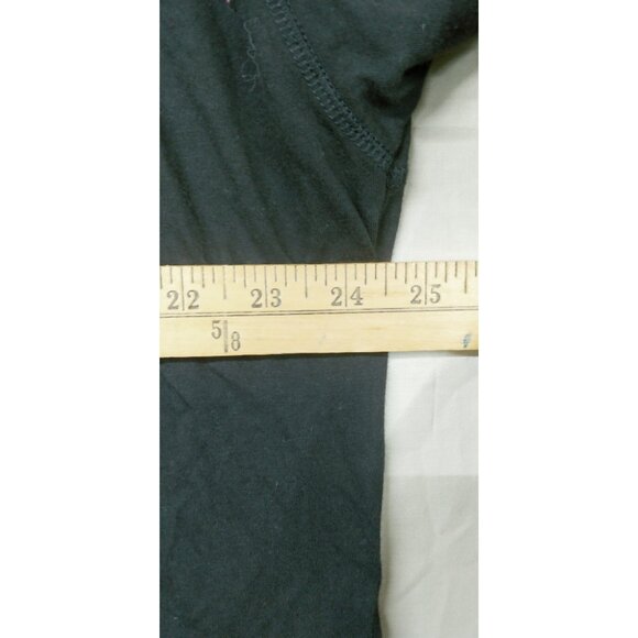 NWT JoyLab Women's Black XXL V- Neck Long Sleeve Top Boxy Fit Thumbhole - Picture 8 of 9